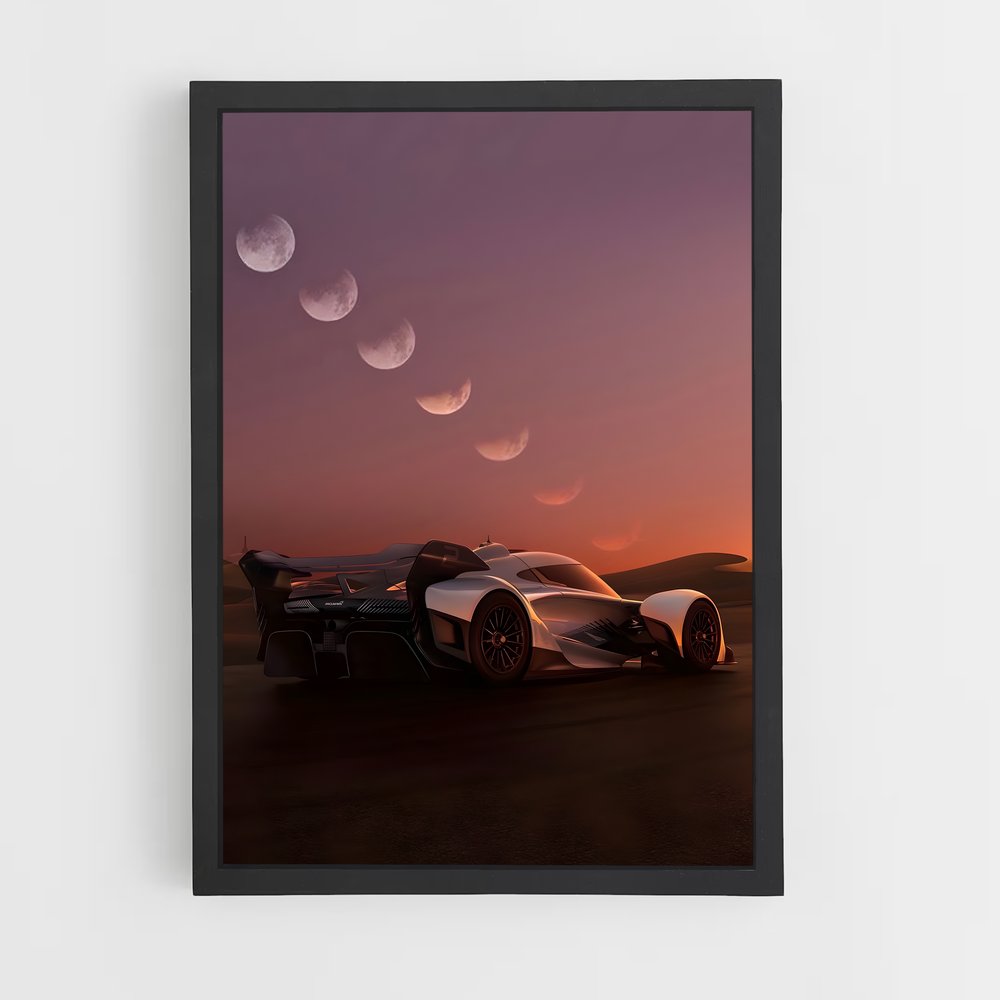 Poster superbe Solus GT – affiche Mclaren (vue 2)